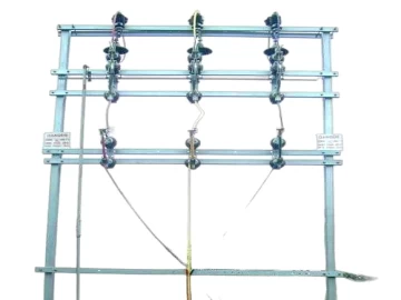DOUBLE POLE TRANSFORMER M.S. STRUCTURE