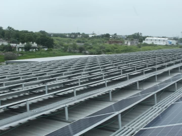 TIN SHED MOUNTING SOLAR STRUCTURE
